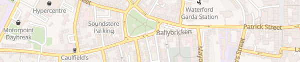 Karte Ballybricken Green Waterford