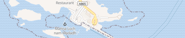 Karte Ferry Terminal Lochmaddy