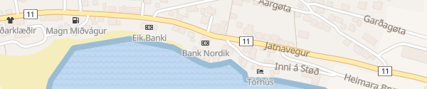 Karte Bank Nordik Miðvágur