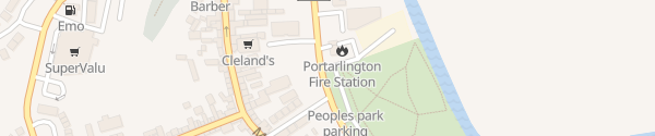 Karte Public Car Park Portarlington