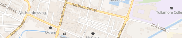 Karte Market Square Tullamore