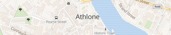 Karte Castle Street Athlone