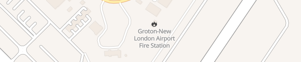 Karte New London Airport Groton