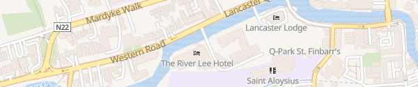 Karte River Lee Hotel Cork