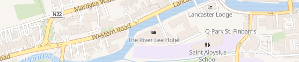 Karte River Lee Hotel Cork