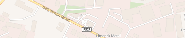 Karte Topaz Service Station Limerick