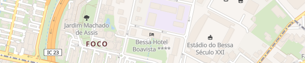 Karte Bessa Hotel Boavista Porto