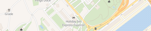Karte Holiday Inn Express Porto Exponor Porto Leca da Palmeira
