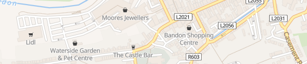 Karte Ballymodan Place Bandon