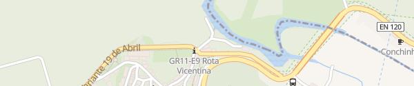 Karte Rua do Rio Aljezur
