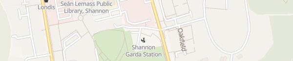 Karte Town Centre Shannon