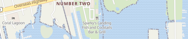 Karte Tarpon Creek Marina Bar&Grill Key Colony Beach