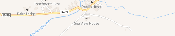 Karte Sea View House Doolin