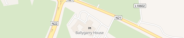 Karte Ballygarry House Hotel & Spa Tralee