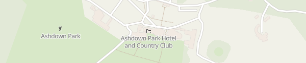 Karte Ashdown Park Hotel & Country Club East Grinstead