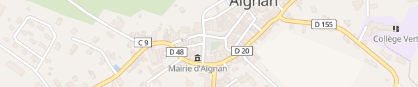 Karte Place du Colonel Parisot Aignan