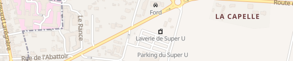 Karte Super U Pineuilh