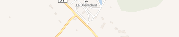 Karte Camping Le Brévedent Le Brévedent