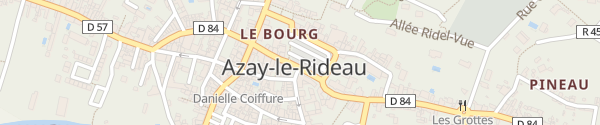 Karte SIEIL Place de la République Azay-le-Rideau