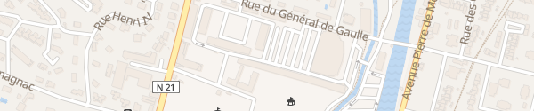 Karte Place du Maréchal Lannes Auch