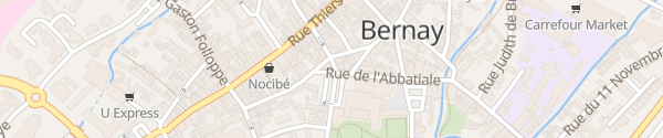 Karte Mairie Bernay