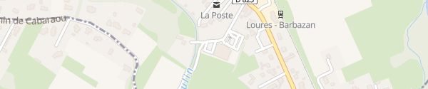 Karte Carrefour Loures-Barousse