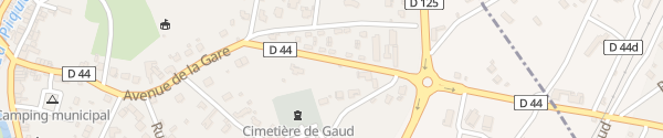 Karte Avenue de la Gare Cierp-Gaud