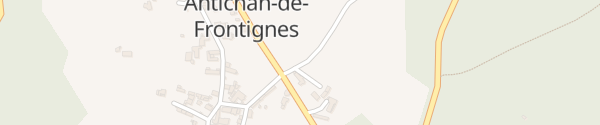 Karte Mairie Antichan-de-Frontignes