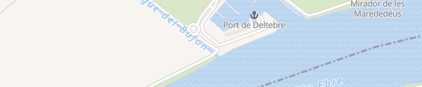Karte Port de Deltebre Deltebre