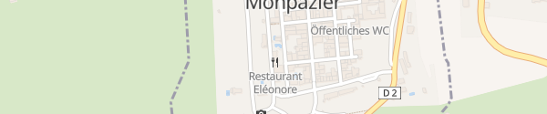Karte Hôtel Restaurant Edward 1er Monpazier