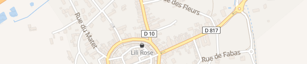 Karte Rue du Pages Martres-Tolosane