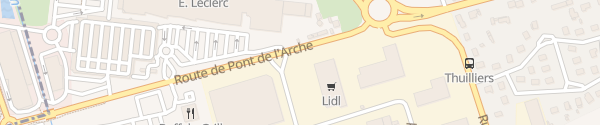 Karte Lidl Saint-Pierre-lès-Elbeuf