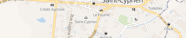 Karte Parking Saint-Cyprien
