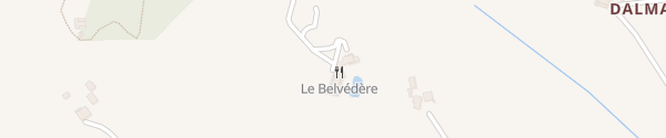 Karte Hôtel le Belvédère Lauzerte