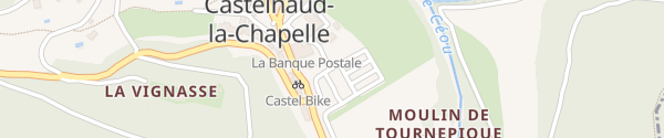 Karte Tournepique Castelnaud-la-Chapelle