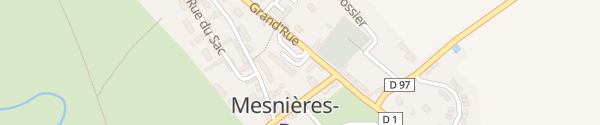 Karte Mesnières-en-Bray Mesnières-en-Bray