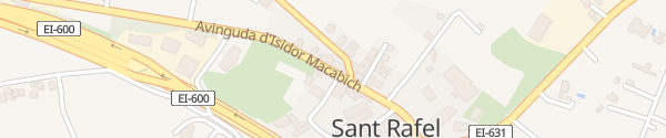Karte Avinguda S R Isidor Macabich Avinguda D Sant Rafel