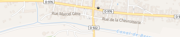Karte Rue Marcel Gère Villefranche-sur-Cher