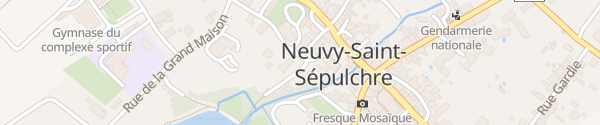 Karte Place Henri de Latouche Neuvy-Saint-Sépulchre