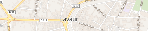 Karte Allée Jean Jaurès Lavaur