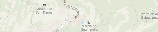 Karte Mirador de Montserrat - Escala de l'enteniment Monestir de Montserrat