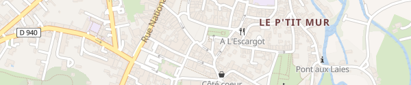 Karte Place du Marché La Châtre