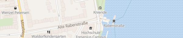 Karte Alte Rabenstraße Hamburg