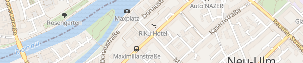Karte Riku Hotel Neu-Ulm