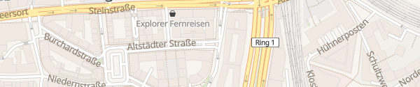 Karte Altstädter Straße Hamburg