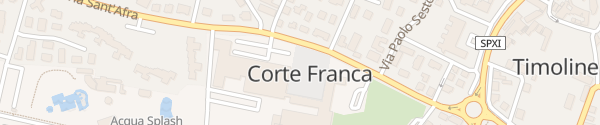 Karte Piazza di Franciacorta Corte Franca