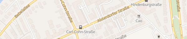 Karte Alsterdorfer Straße Hamburg