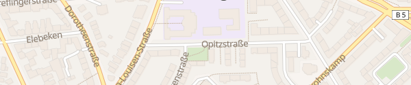 Karte Opitzstraße Hamburg
