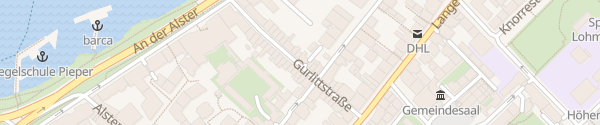 Karte Gurlittstraße Hamburg