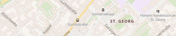 Karte Greifswalder Straße Hamburg